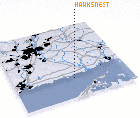 3d view of Hawks Nest