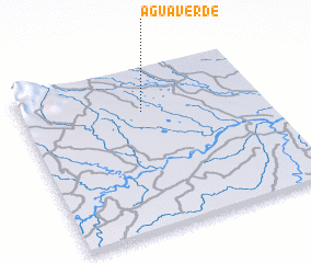 3d view of Agua Verde
