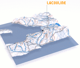 3d view of La Couline