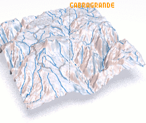 3d view of Cabra Grande