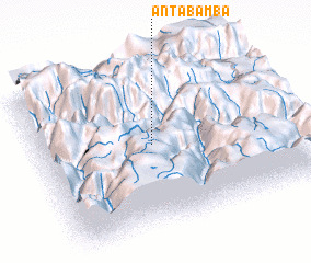 3d view of Antabamba