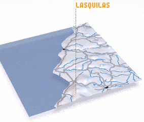 3d view of Las Quilas
