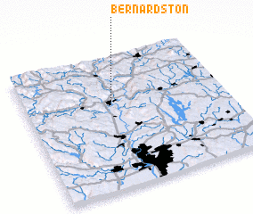 3d view of Bernardston