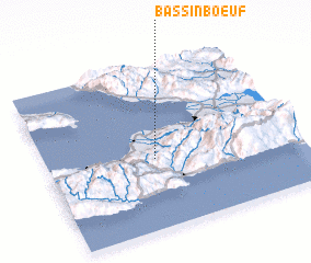 3d view of Bassin Bœuf