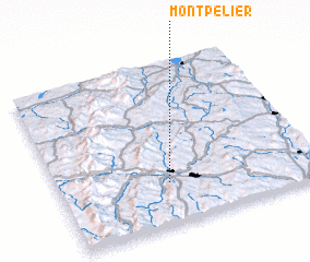 3d view of Montpelier