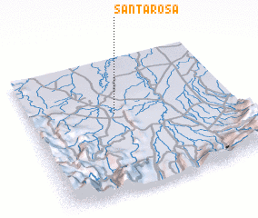 3d view of Santa Rosa