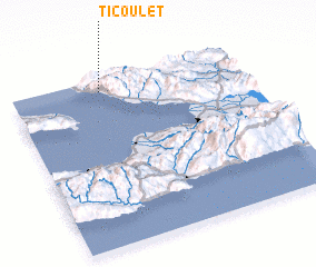 3d view of Ti Coulet