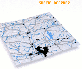 3d view of Suffield Corner