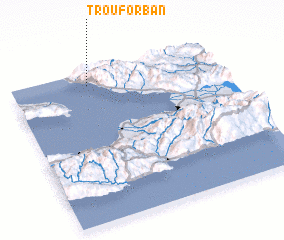 3d view of Trou Forban