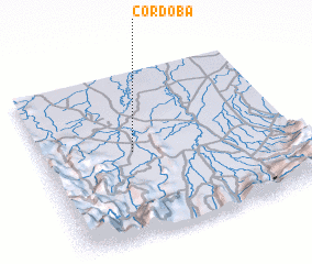 3d view of Córdoba