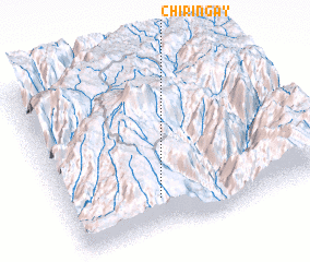 3d view of Chiringay