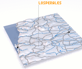 3d view of Los Perales