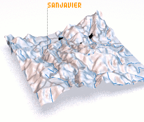 3d view of San Javier