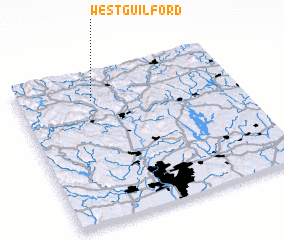 3d view of West Guilford