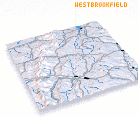 3d view of West Brookfield
