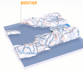 3d view of Bénitier