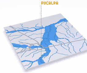 3d view of Pucalpa