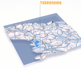 3d view of Terre Noire