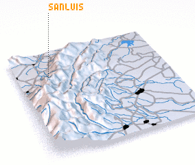 3d view of San Luis