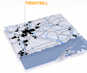 3d view of Turkey Hill