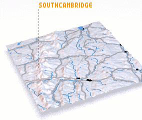 3d view of South Cambridge