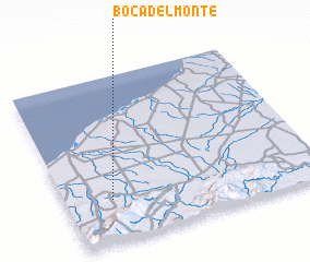 3d view of Boca del Monte