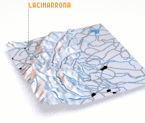 3d view of La Cimarrona