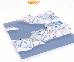 3d view of La Cour