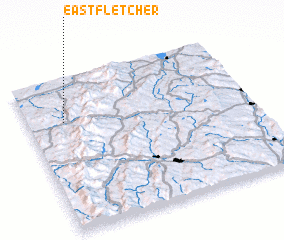 3d view of East Fletcher