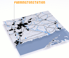 3d view of Farmington Station