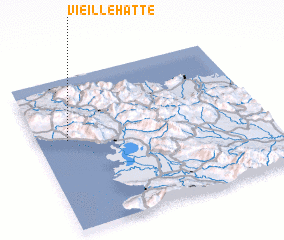 3d view of Vieille Hatte