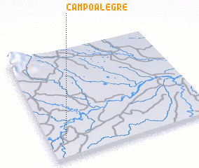 3d view of Campo Alegre