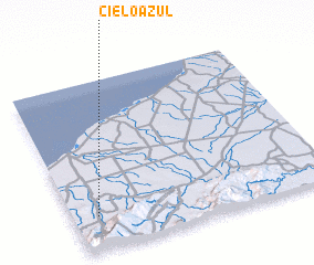 3d view of Cielo Azul