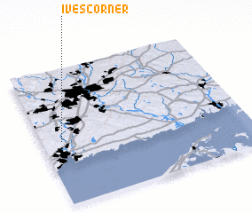 3d view of Ives Corner