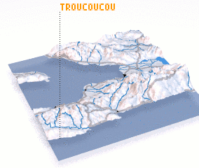 3d view of Trou Coucou