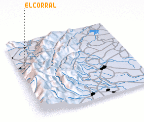 3d view of El Corral