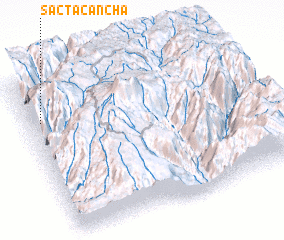 3d view of Sactacancha