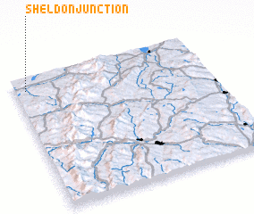 3d view of Sheldon Junction