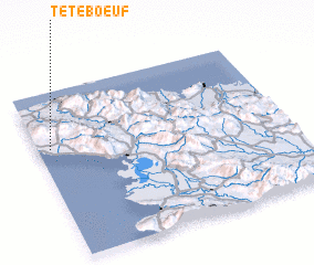 3d view of Tête Bœuf