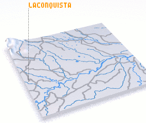 3d view of La Conquista