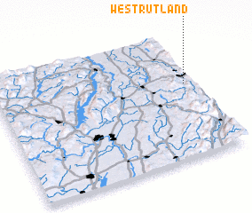 3d view of West Rutland