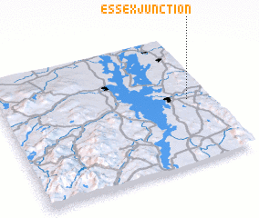 3d view of Essex Junction