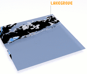 3d view of Lake Grove