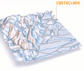 3d view of Cantaclaro