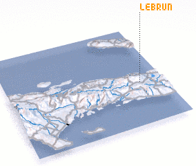 3d view of Le Brun