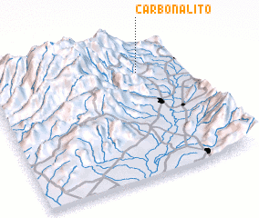 3d view of Carbonalito