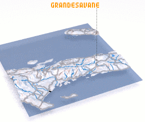 3d view of Grande Savane