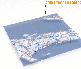 3d view of Pointe des Lataniers