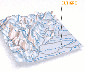 3d view of El Tigre