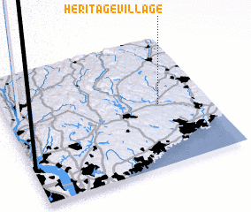 3d view of Heritage Village